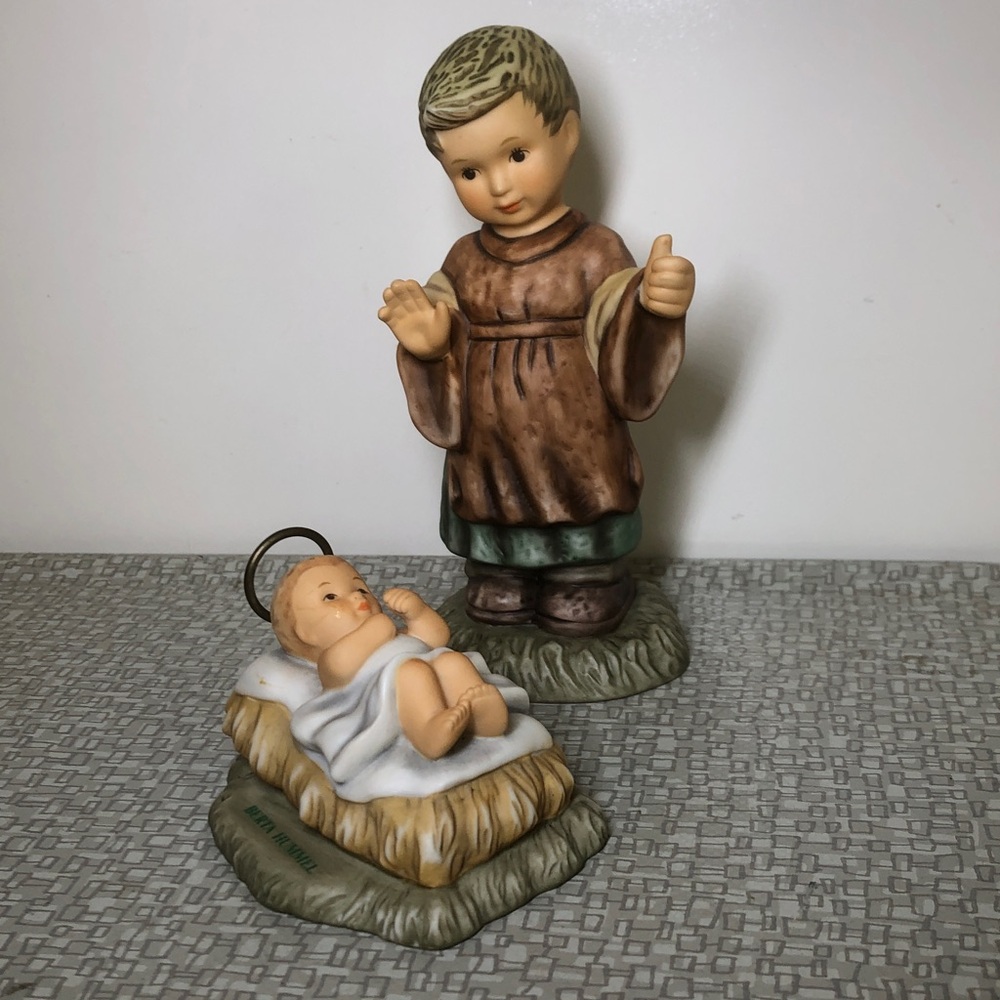 GOEBEL BERTA HUMMEL Nativity Baby Jesus & Joseph 1996